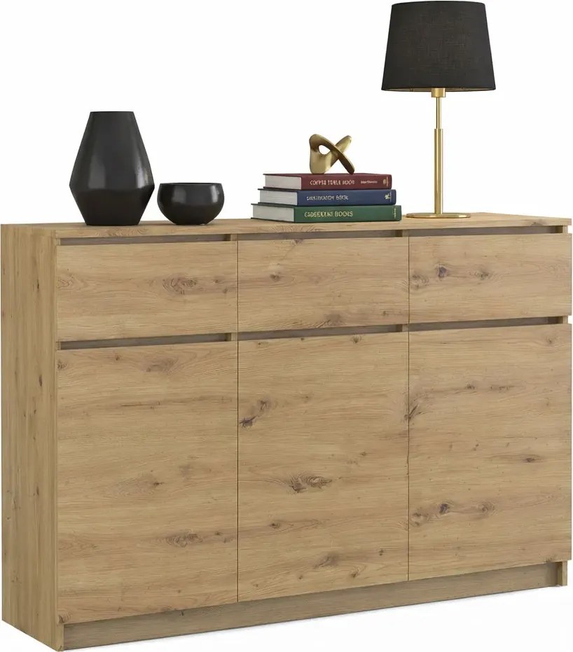 Komoda Z Szufladą I 3 Szafkami K1-K27