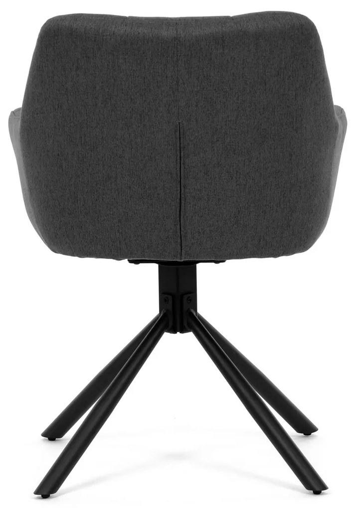 Zestaw krzeseł obiadowych z mechanizmem powrotnymHC-532 GREY2, 2 szt.