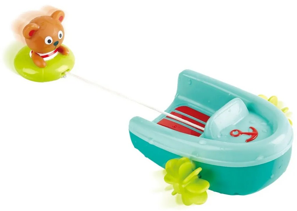 Hape Łódka z misiem naciągana