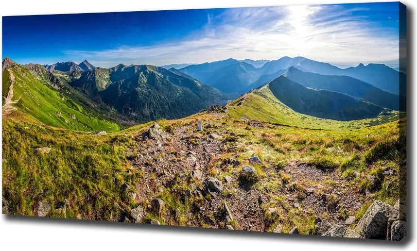 Foto obraz na płótnie Panorama górska