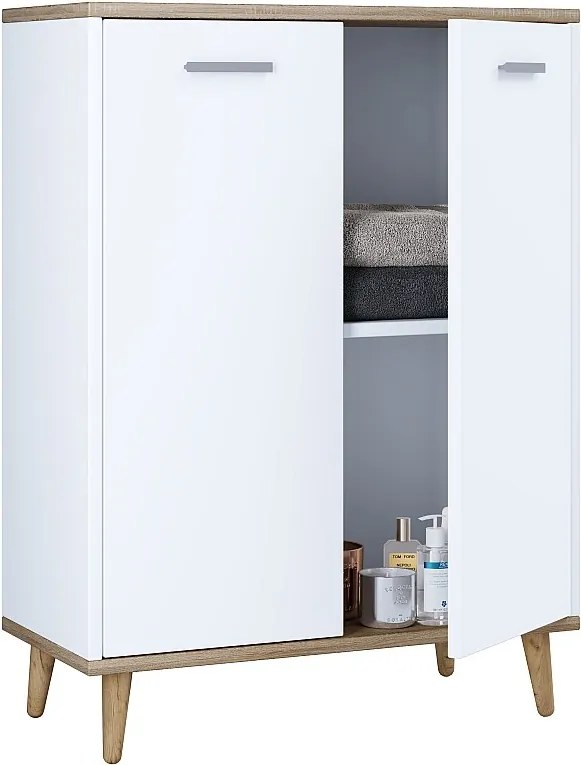 Drewniana komoda Sideboard Anrichte Lindas