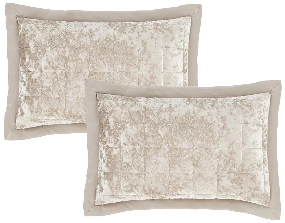 Poszewki na poduszki zestaw 2 szt. 75x50 cm Crushed Velvet – Catherine Lansfield