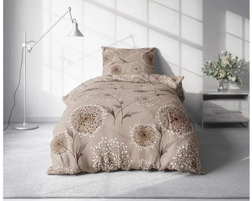 PrzytulneMieszkanie.pl PrzytulneMieszkanie.pl Pościel z kory PAMPELINO BLEND jasnobrązowa Rozmiar pościeli: 70 x 90 cm | 140 x 200 cm