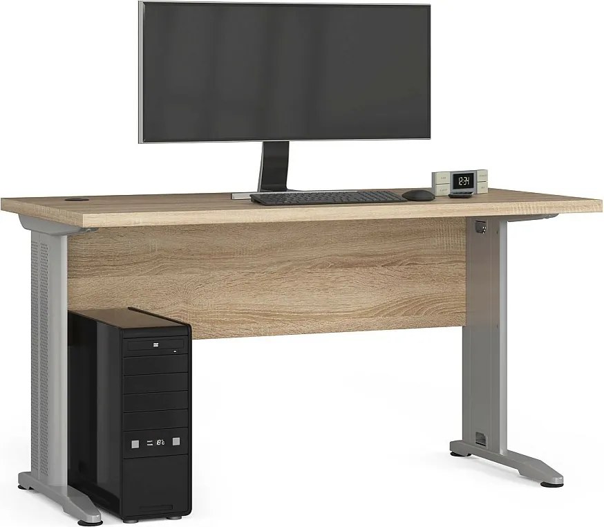 Biurko AKORD BM135 Dąb Sonoma 135 cm kolor Dąb Sonoma mat 135x60x76 cm