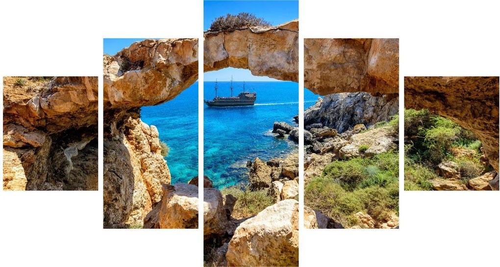 Obraz - Cape Greco (125x70 cm)