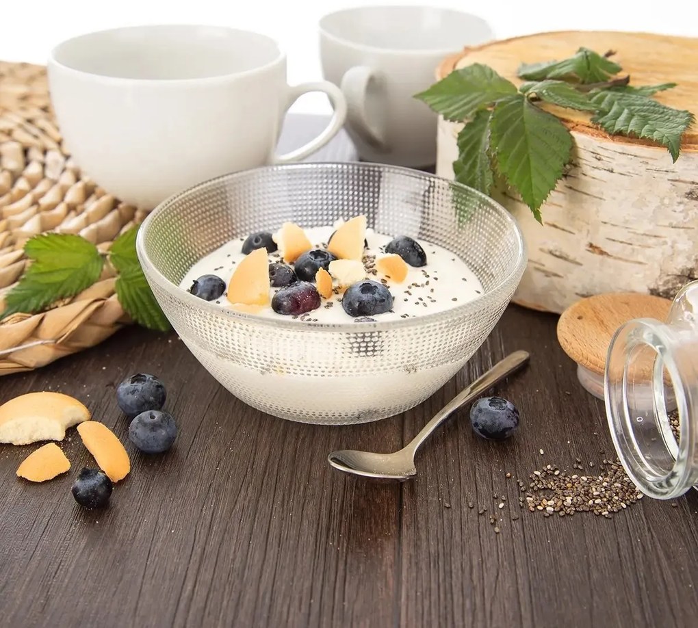 Orion Miska szklana Ema 12,5 cm, 6 szt.