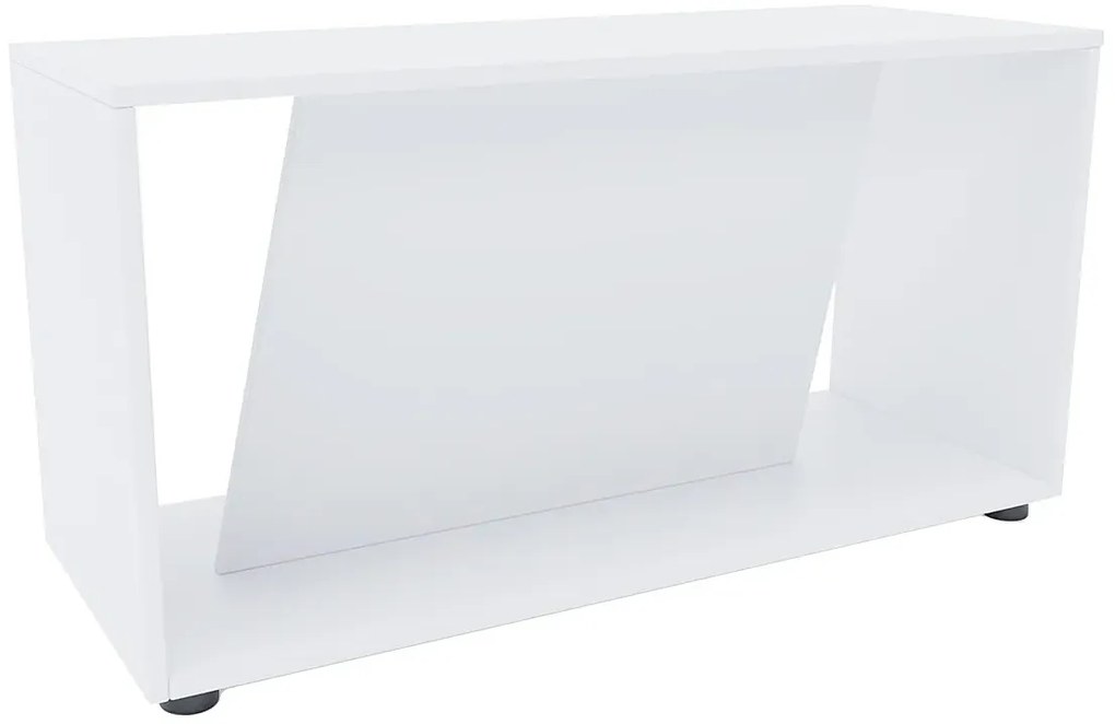 Biały minimalistyczny stolik kawowy R8-T78