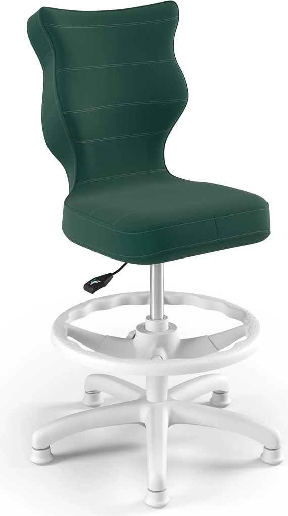 Krzesło dziecięce Petit biały Velvet 05 rozmiar 3 (119-142 cm) WK+P