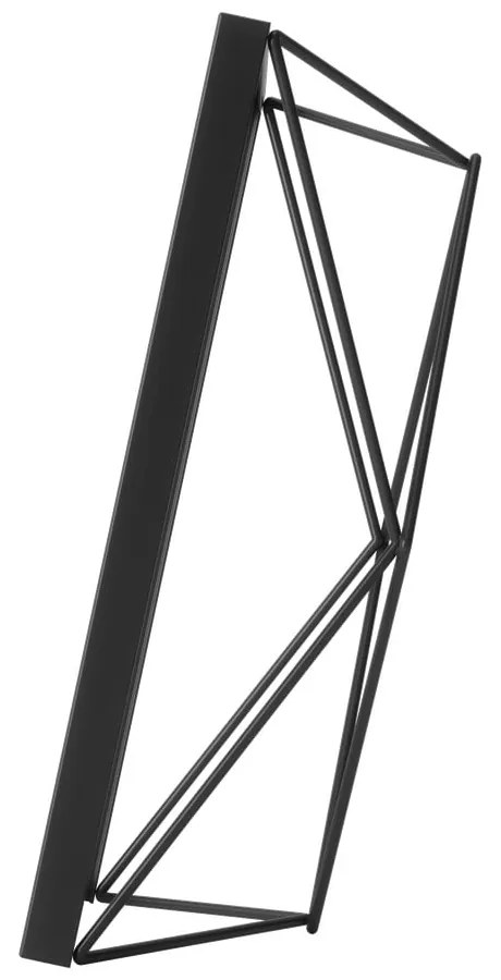 Czarna metalowa ramka stojąca/ścienna 23x18 cm Prisma – Umbra