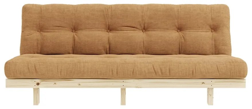 Musztardowa rozkładana sofa 190 cm Lean – Karup Design