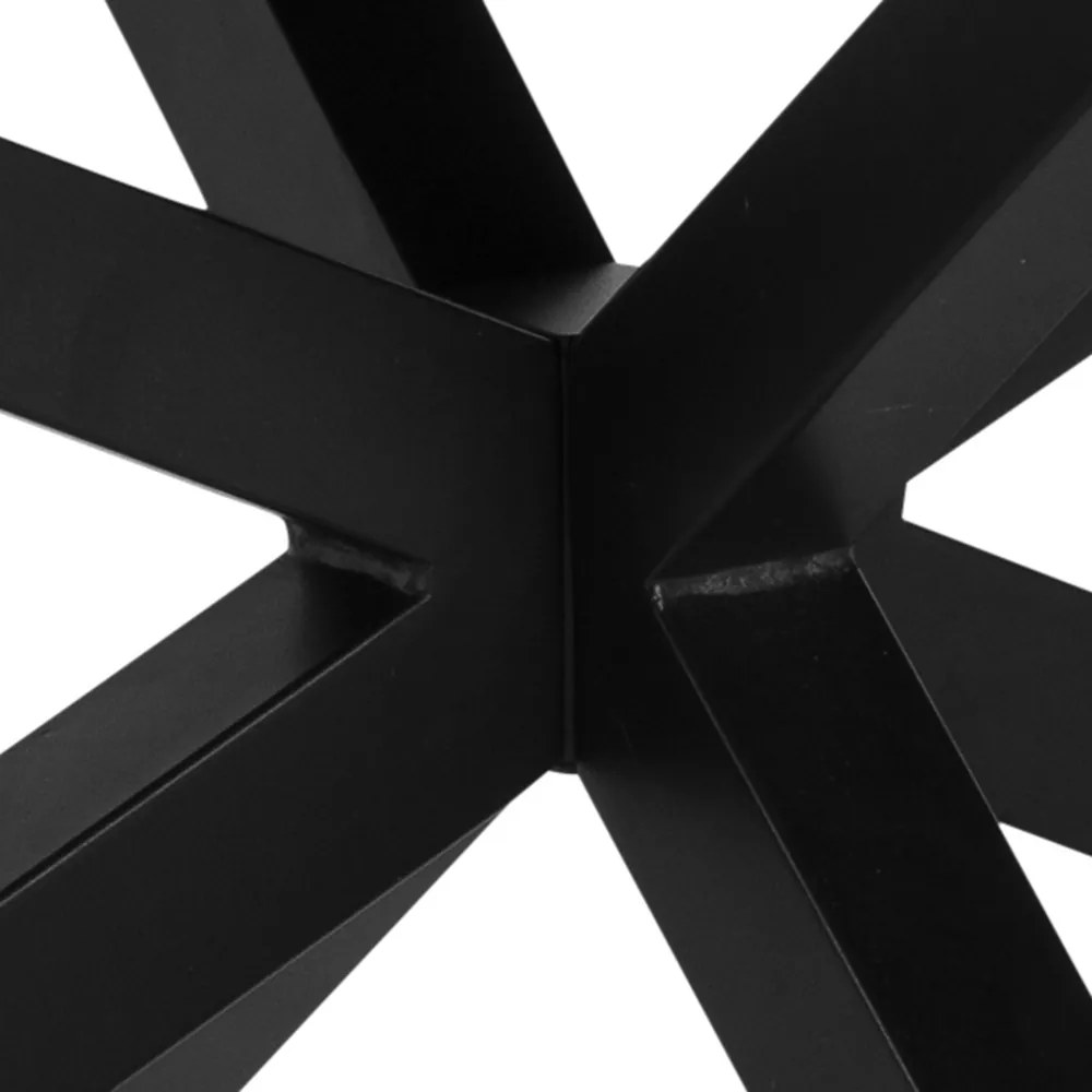 Designerski stolik z ceramicznym blatem Heaven czarny marmur