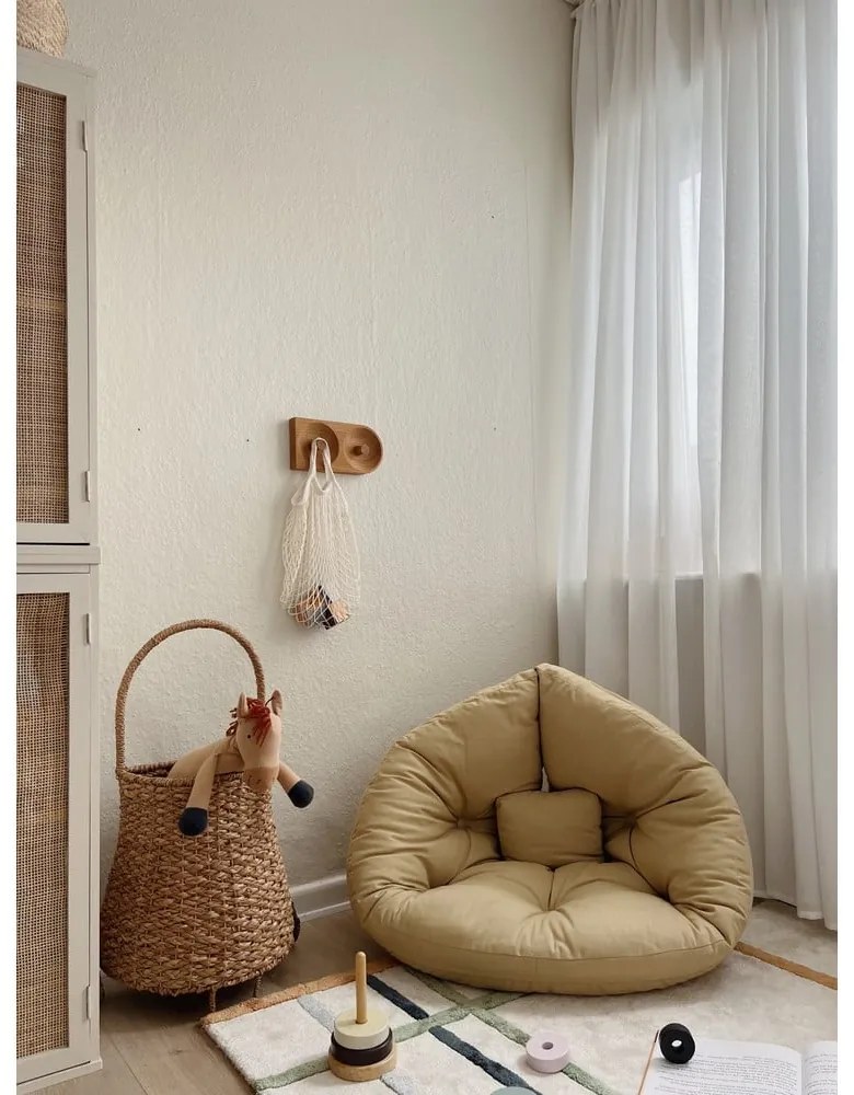 Żółty fotel dziecięcy Mini Nido – Karup Design