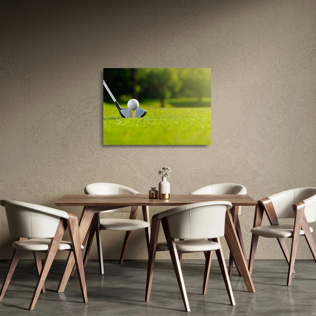 Obraz na szkle - Golf (70x50 cm)