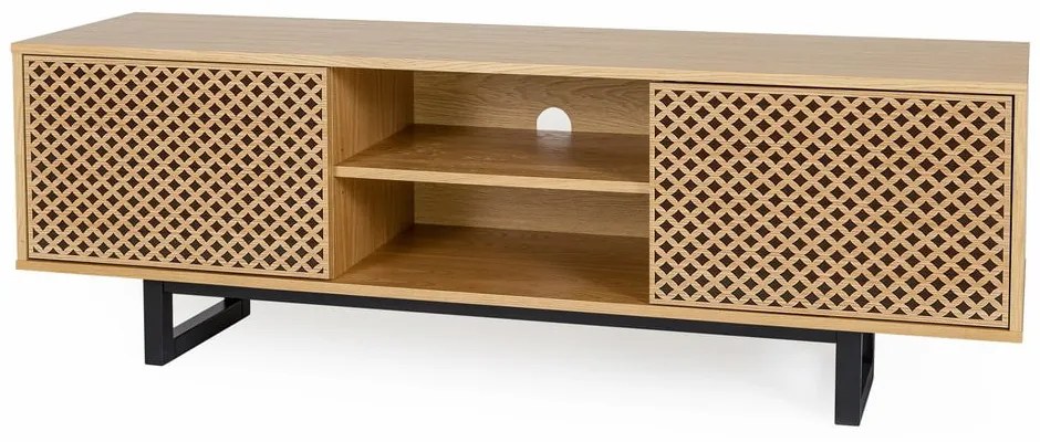 Szafka pod TV w dębowym dekorze Woodman Mora
