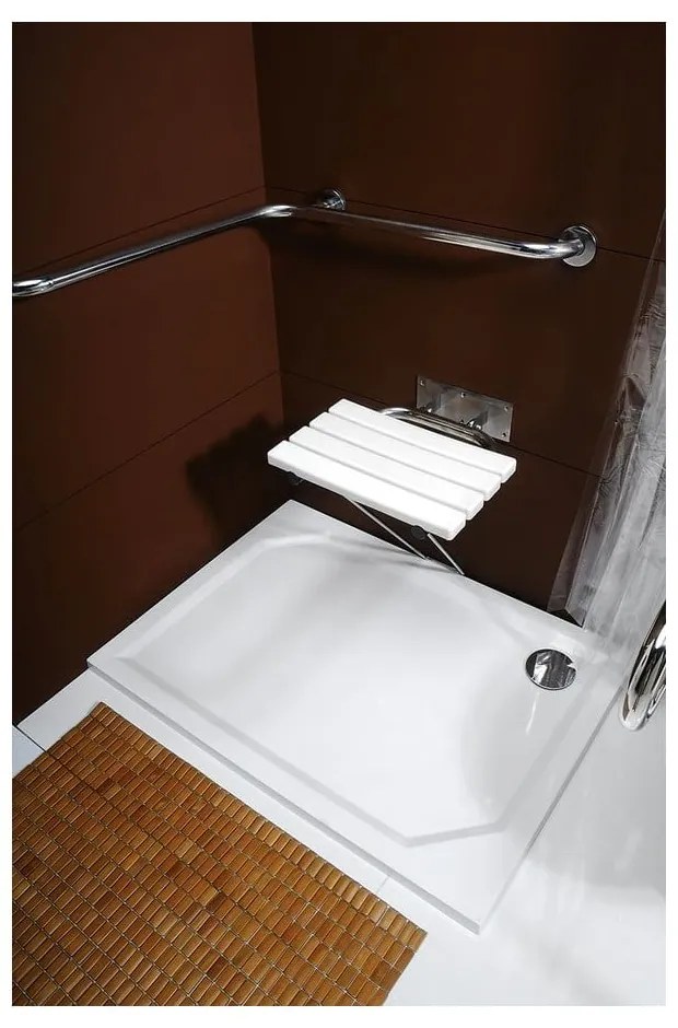 Stalowy uchwyt ścienny do łazienki 71 cm Handicap – Sapho