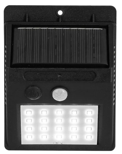 Happy Green Lampa solarna Sensor 20 LED, 4,9 x12,5  x 9,6 cm