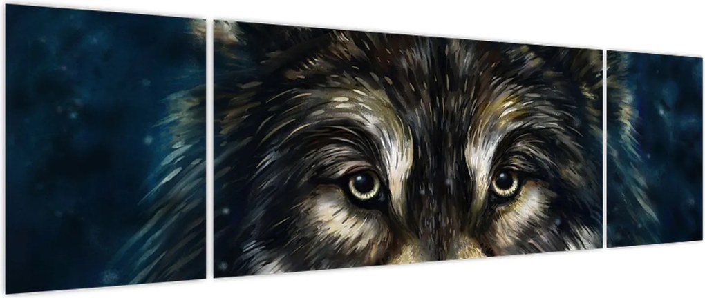 Obraz - Wilk (170x50 cm)