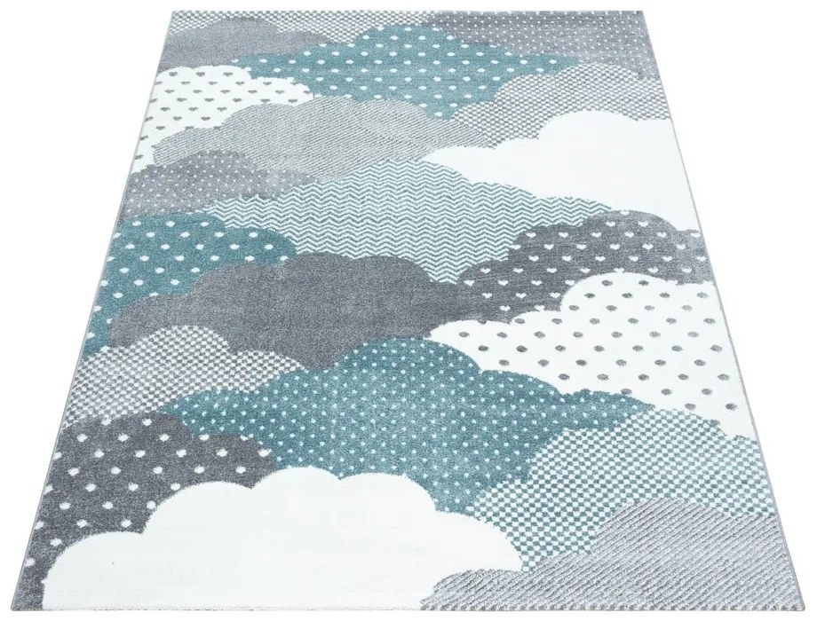 Niebiesko-szary dywan dziecięcy 120x170 cm Bambi – Ayyildiz Carpets