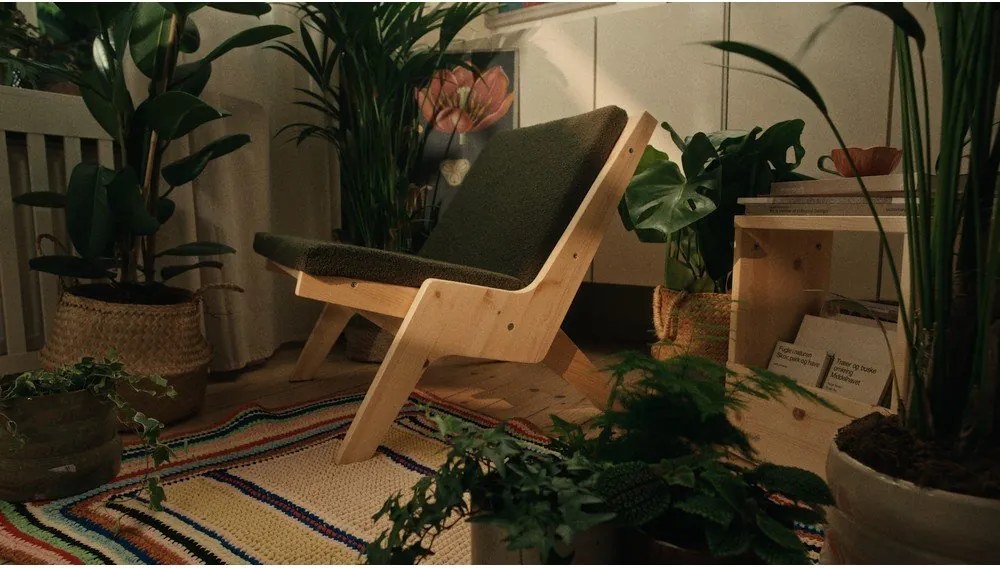 Beżowy fotel Sway – Karup Design