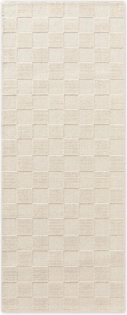 Dywan  wełniany Villeroy &amp; Boch 1766 Scala naturalnie kremowy  80cm x 200cm