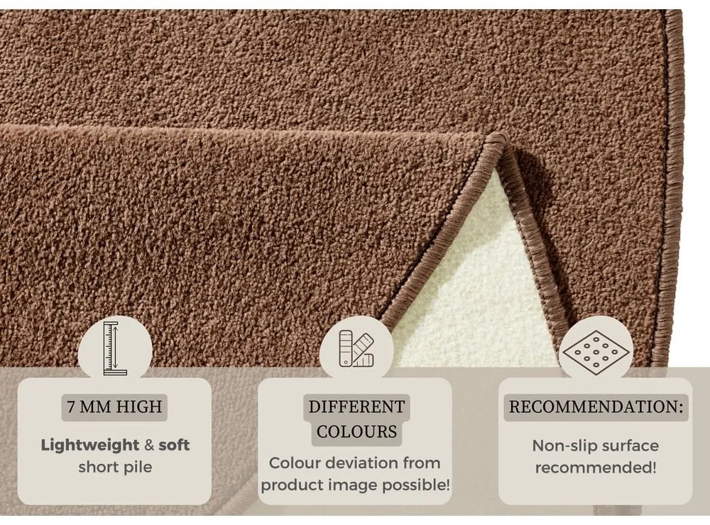 Brązowy okrągły dywan ø 200 cm Fancy – Hanse Home