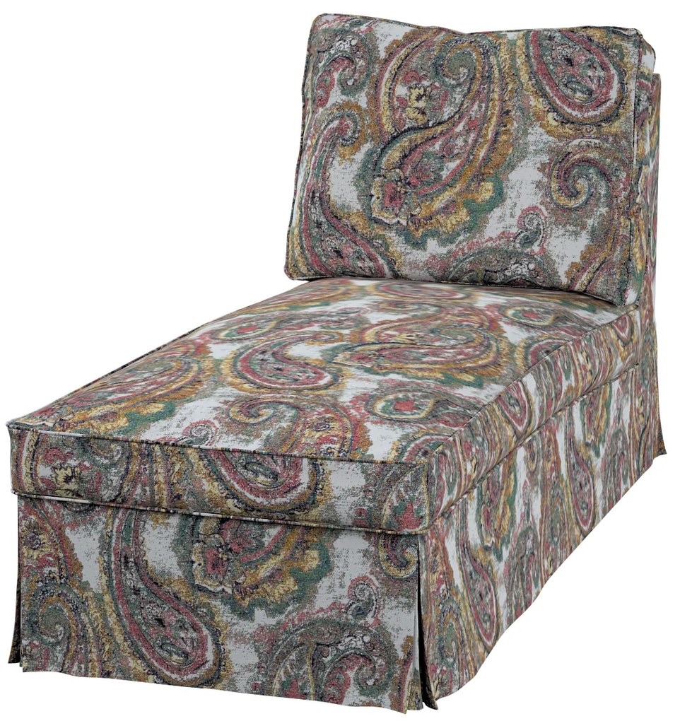 Pokrowiec na szezlong/ leżankę Ektorp wolnostojący prosty tył