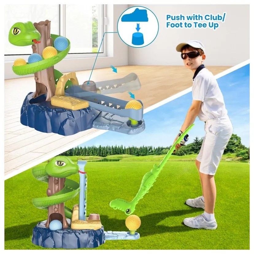 Woopie gra zręcznościowa mini golf snake golf