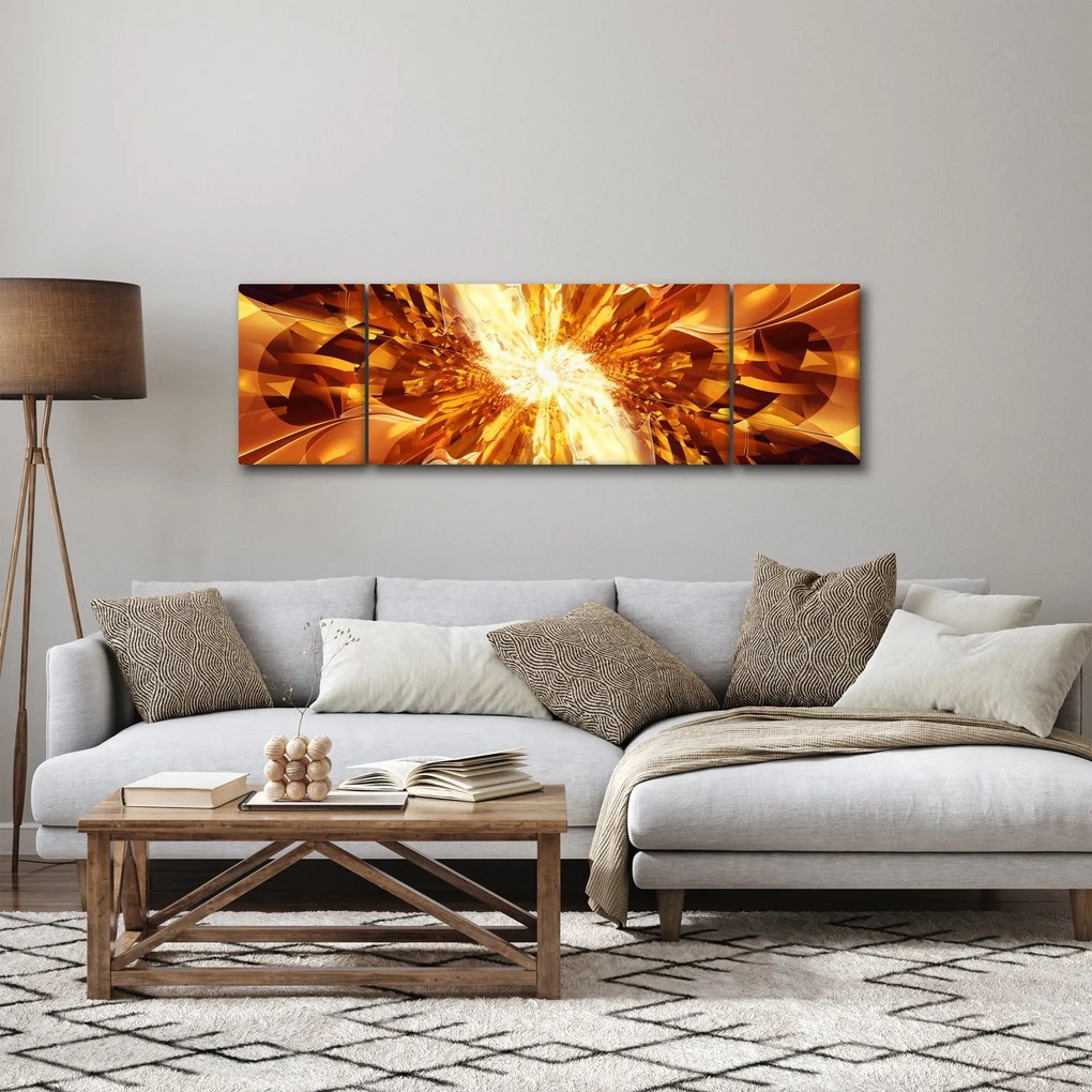 Obraz - Abstrakcja (170x50 cm)