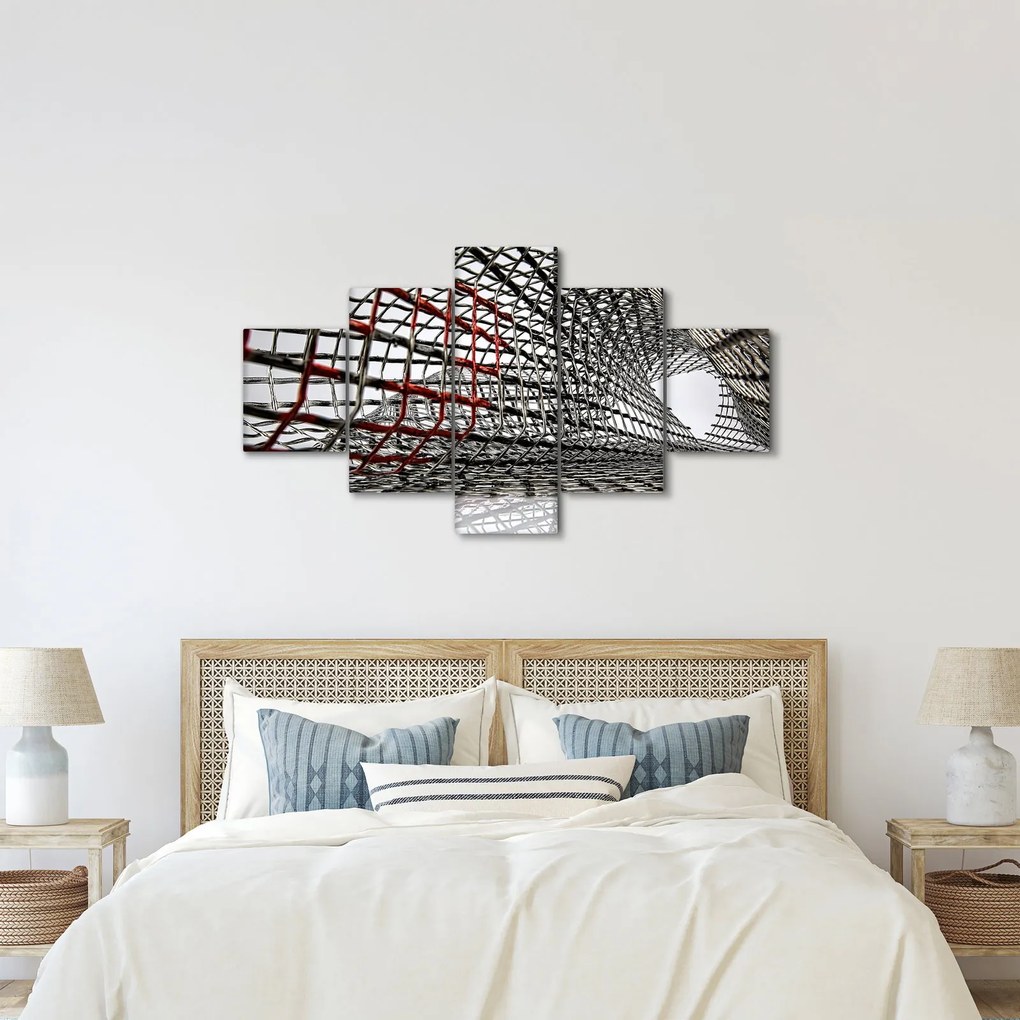 Obraz żelaznej konstrukcji (125x70 cm)