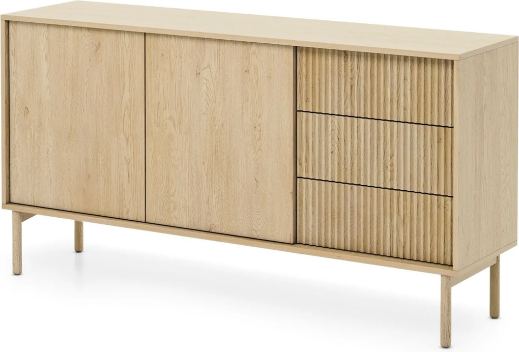 Komoda ROCCO 153,5 cm do Salonu Sypialni Dąb