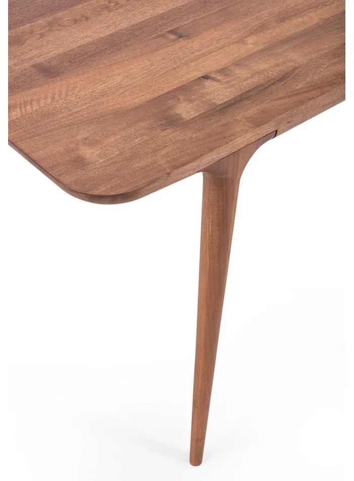 Stół z drewna orzechowego 90x180 cm Fawn – Gazzda