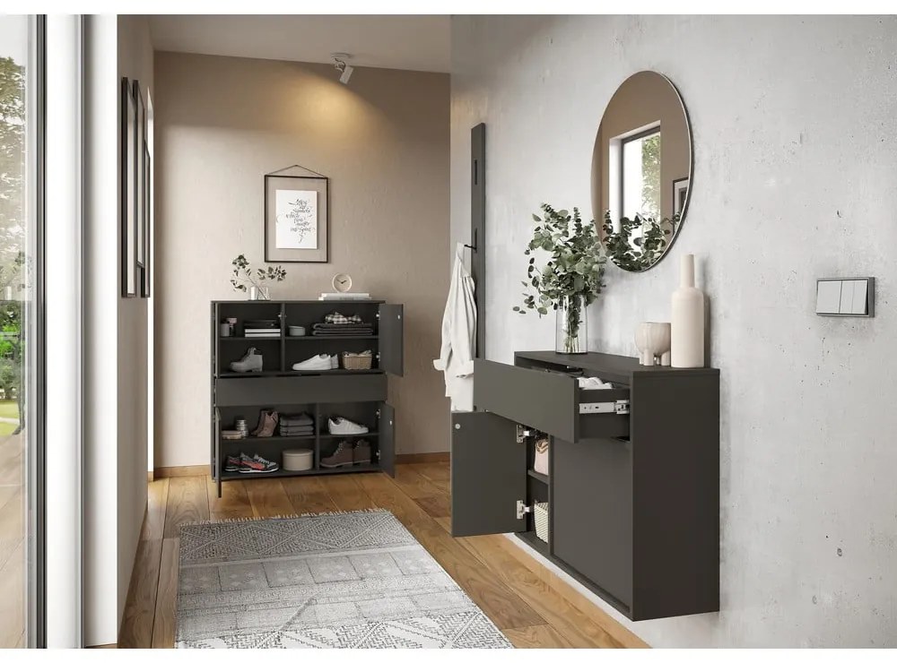 Antracytowa szafka 83x63x25 cm Ameca 2.0 – Germania