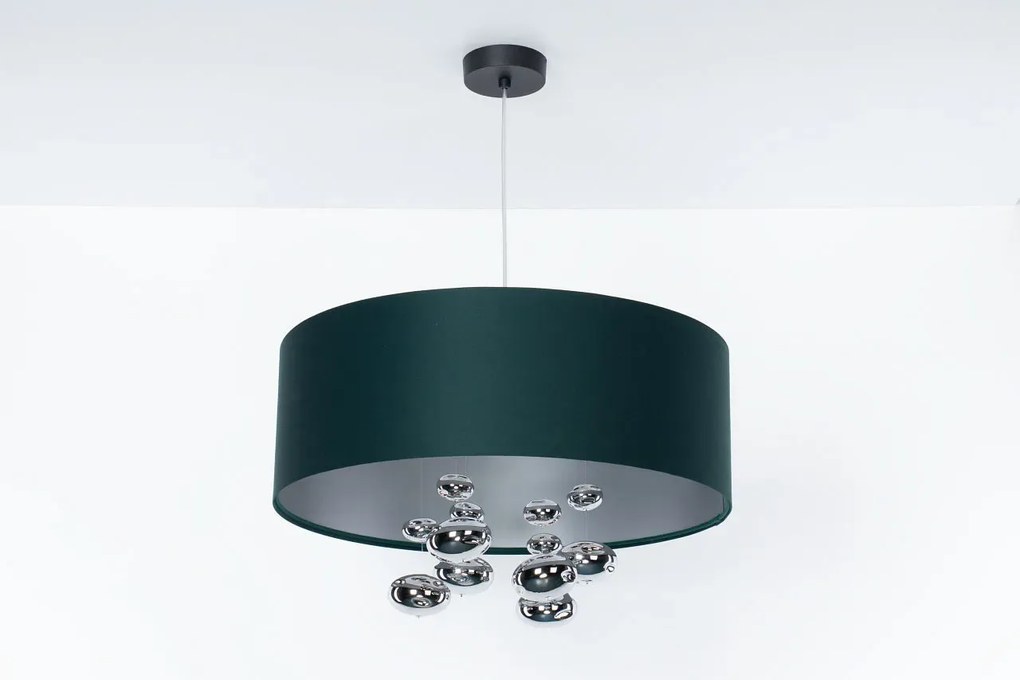 Lampa wisząca BUBBLE LIGHT 60cm zielona BPS KONCEPT