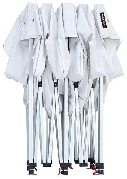 TOOLPORT 3x3 m Namiot Ekspresowy PROFESSIONAL Alu 40 mm, kremowy - (600142)