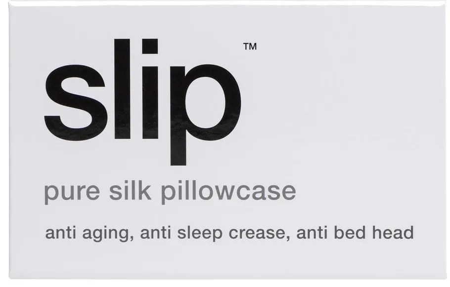 Jedwabna poszewka na poduszkę 51x76 cm White – slip