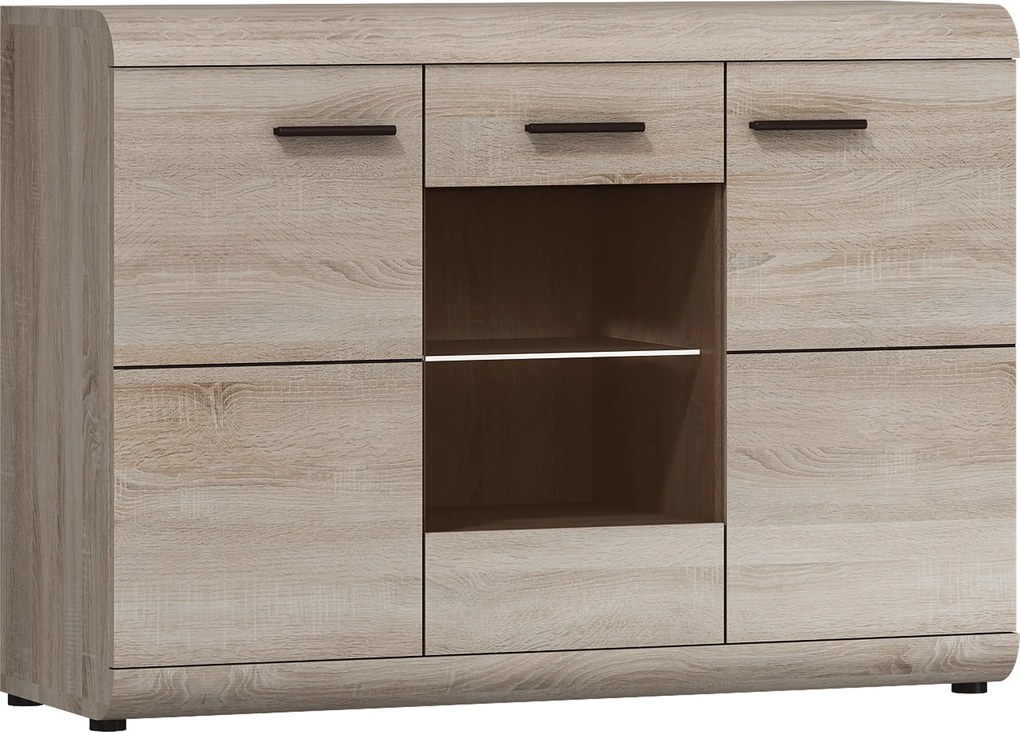 Komoda LEGAME 120 cm do Salonu Sypialni Dąb sonoma