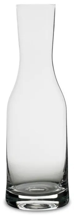 Biała szklana karafka 1,2 l Fluidum − Bitz
