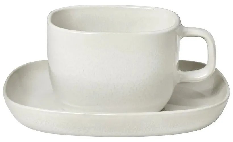 Kremowa kamionkowa filiżanka 200 ml Vahlo – Blomus