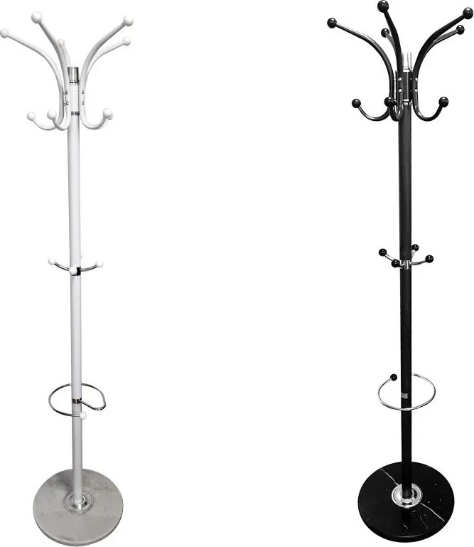 Wieszak stojący na ubrania Marmur