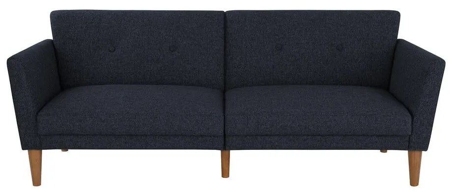 Ciemnoniebieska rozkładana sofa 205 cm Regal – Novogratz