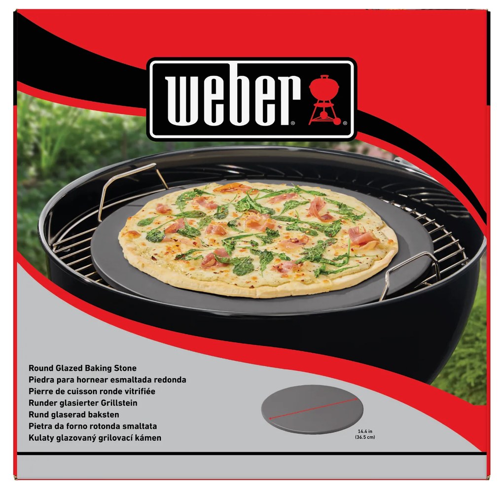 Kamień do pizzy na grilla 36,5 cm WEBER 18412