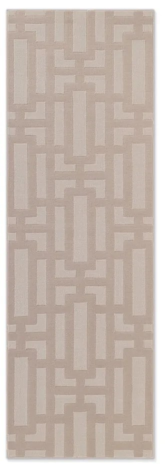 Beżowy chodnik 80x240 cm Perles Onyx – Elle Decoration