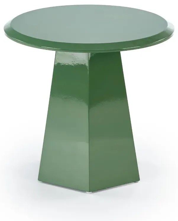 Stolik kawowy LOCA 50x50cm zielony HALMAR