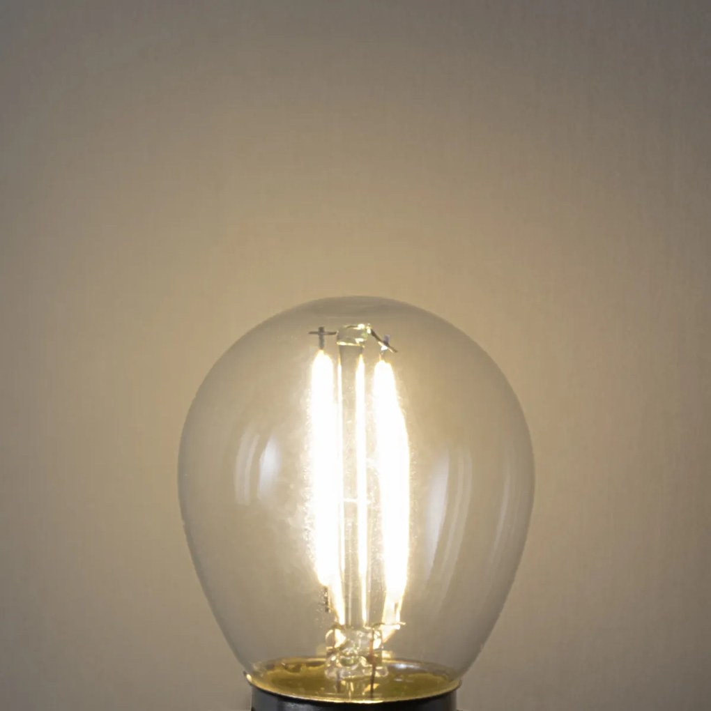 Zestaw 5 żarówek LED E27 P45 z czujnikiem zmierzchu 3W 250 lm 3000K