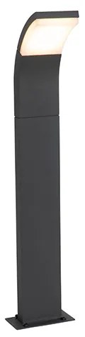 Zewnetrzna Nowoczesny słup ogrodowy antracyt 60 cm w komplecie z LED IP54 - Litt Nowoczesny Oswietlenie zewnetrzne