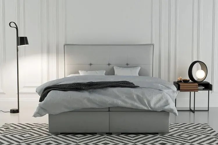 Pojedyncze łóżko boxspring 90x200 32 kolory N5-Z91