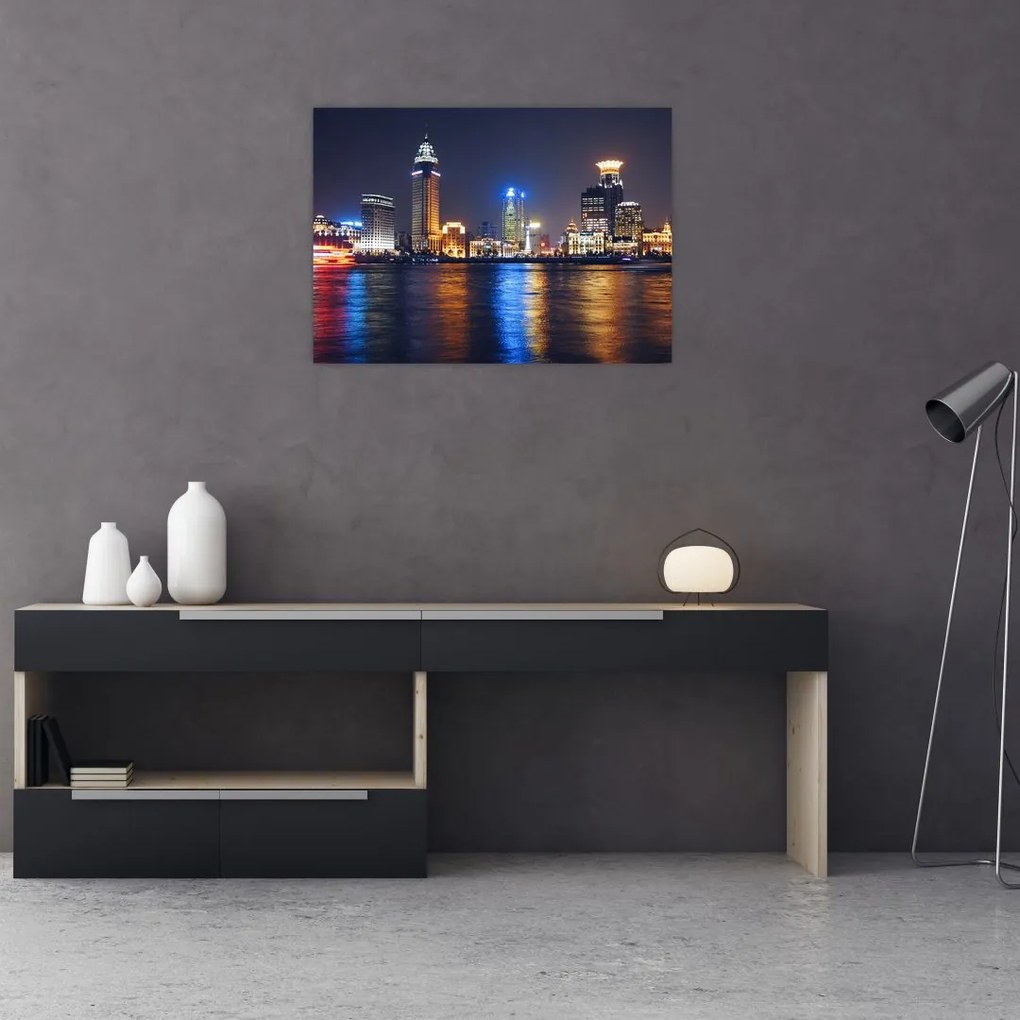 Obraz - Refleksy nocy (70x50 cm)