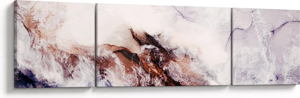 Obraz - Fioletowy marmur N⁰1 (170x50 cm)