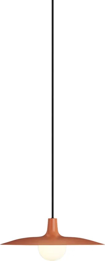 Retro Lampa Wisząca Pomarańczowa do Systemu Szynowego 1-Fazowego - Slimline Panzi