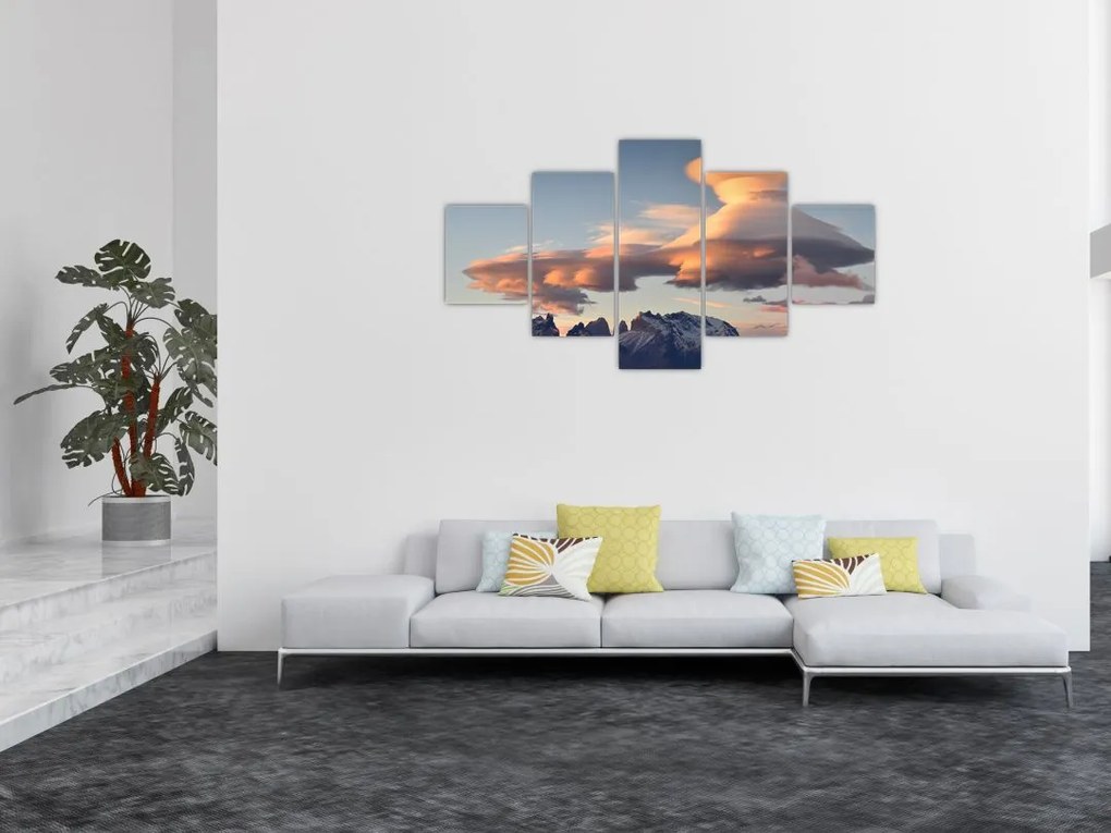 Obraz - Magiczne niebo (125x70 cm)